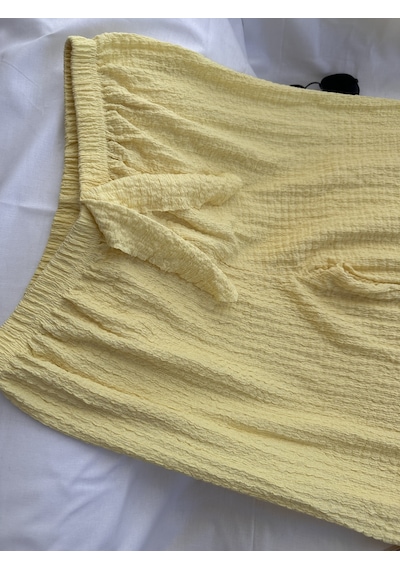 Intive Cool Comfort Waffle Kumaş Pamuklu Nefes Alabilir Basic Yazlık Jogger Pantolon Cepsiz Sarı Intive Cool Comfort Waffle Kumaş Pamuklu Nefes Alabilir Basic Yazlık Jogger Pantolon Cepsiz Sarı