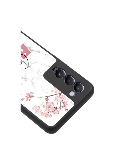 Tecno Camon 18 Sakura Girl Boss Tasarımlı Glossy Telefon Kılıfı Çok Renkli