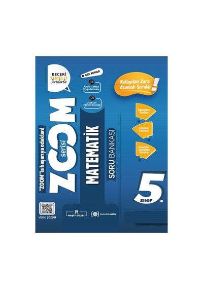 5.sınıf Günay Zoom Matematik + Türkçe + Fen + Sosyal + Din Soru
