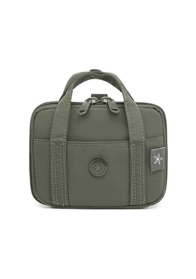 Smart Bags Mikro Poly Kumaş Askılı Mini Boy Kadın Cüzdanı 3346 Haki