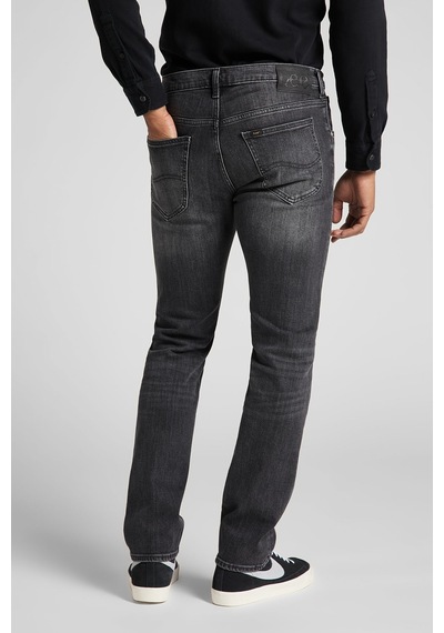 Lee Daren Straight Fit Normal Bel Denim Esnek Jean Kot Pantolon L707PYCB Koyu Gri