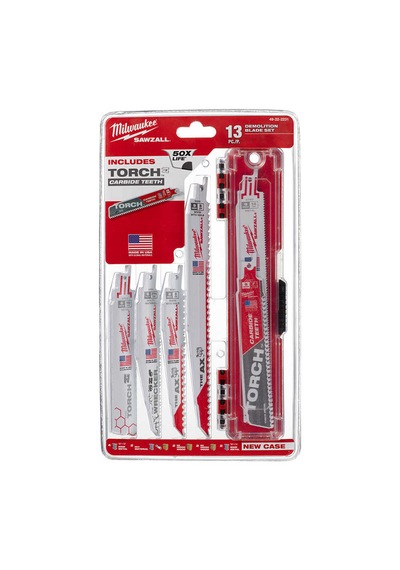 Milwaukee 13 Parça Kılıç Testere Seti