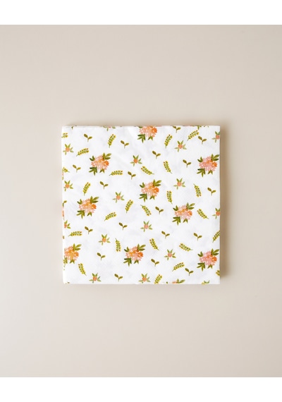 English Home Leaf & Bloom 20'li Kağıt Peçete 33x33 Cm Pembe