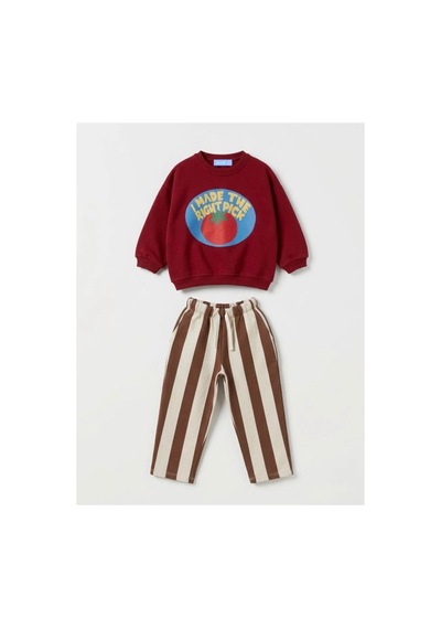 Laciel Prs Tomato Cocuk Takım Bordo Bordo