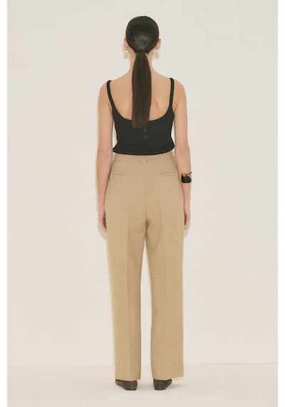 Manuka Straıght Klasik Pantolon Camel Ss26pnt00004-05 Camel