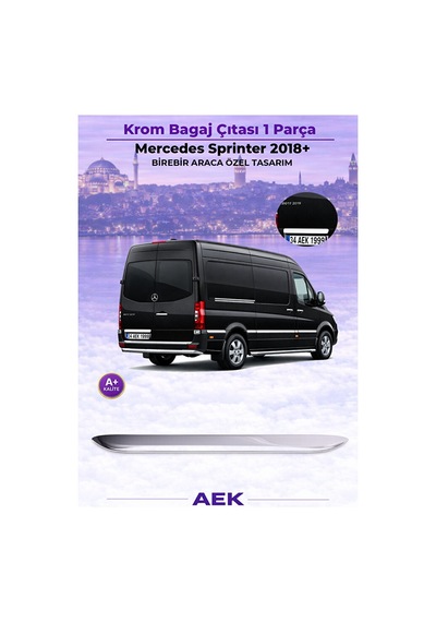 Mercedes Sprinter 2018+ Araca Özel Bagaj Çıtası A+