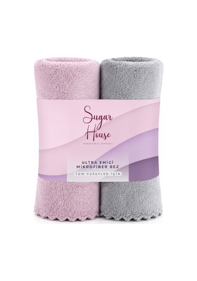 Sugar House Emıcı Bez 2 Lı Gri