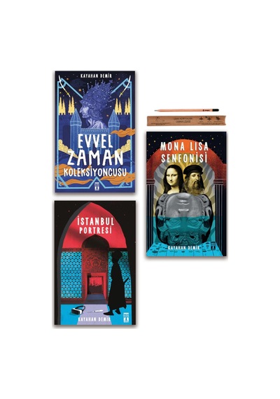 Genç Timaş Mona Lisa Senfonisi - Evvel Zaman Koleksiyoncusu - İstanbul Portresi Set 3 Kitap