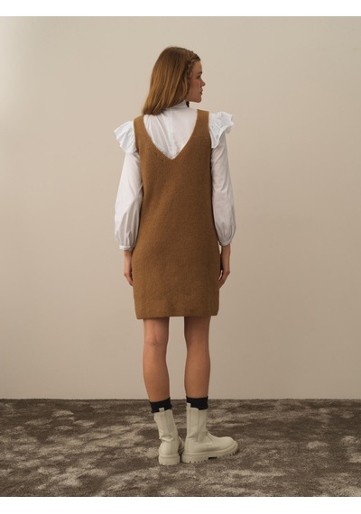 Xint Camel Oversize Elbise 850924
