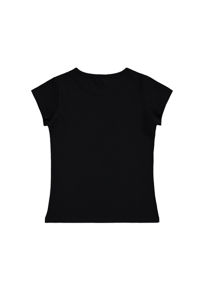 Civil Girls Kız Çocuk Tişört 6-9 Yaş Siyah 18330g34124s2-11 Siyah