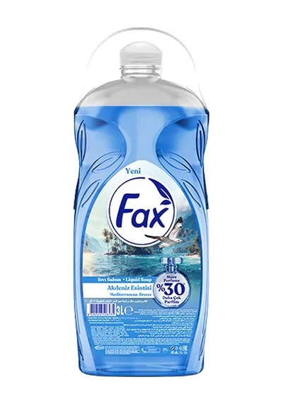 4 Adet Fax Sıvı Sabun Akdeniz Esintisi