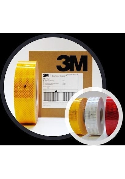 3m Pakkens Kırmızı Reflektör Serıt 55mmx50m.