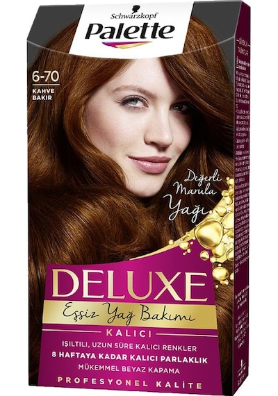 Palette Deluxe Saç Boyası 6.70 Kahve Bakır