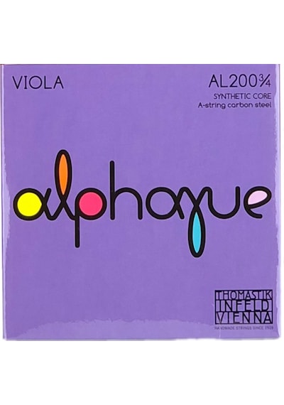 Thomastik Al200 3/4 Alphayue 3/4 Takım Viyola Teli Üstün Ses Dengesi, Hızlı Yay Tepkisi, Profesyonel Orkestra Standartı