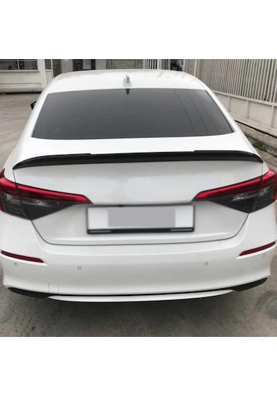 Honda Civic 2022+İçin Uyumlu Aero Spoiler - Piano Black