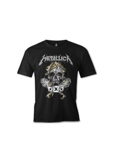 Metallica - X - X Siyah Erkek Tshirt
