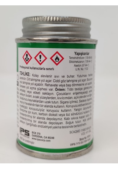Pvc Yapıştırıcısı Weld-on 125 Gr