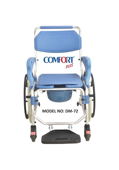 Comfort Plus Dm72 Banyo ve Tuvalet Özellikli Tekerlekli Sandalye