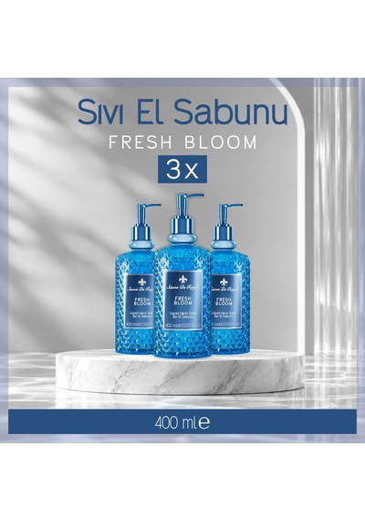 Savon De Royal Bloom Serisi Fresh Sıvı Sabun 3 X 400 Ml