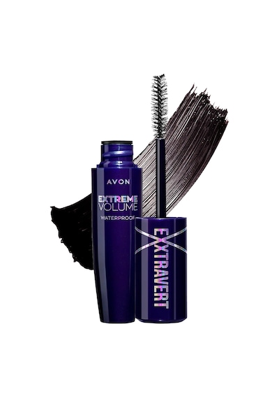 Exxtravert Extreme Suya Dayanıklı Volume Maskara Brown Black