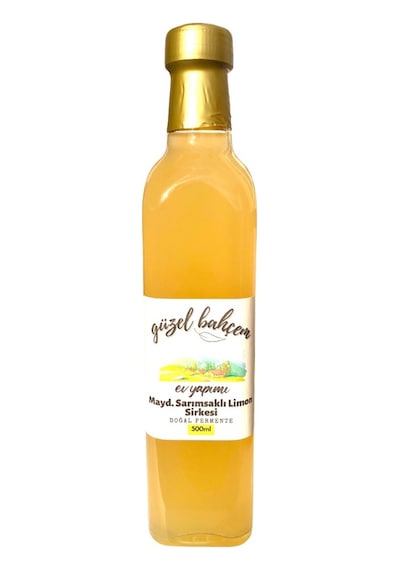 Güzel Bahçem Sarımsaklı Maydonozlu Limon Sirkesi 500 ML