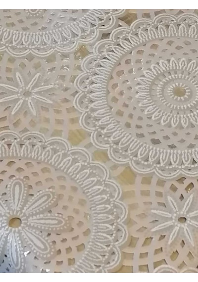 İthal Pvc Muşamba-desenli Sişinebilir Masa Örtüsü Renkli