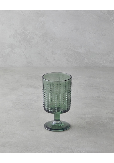 English Home Plantopia Cam 2'li Kadeh 370 Ml Yeşil