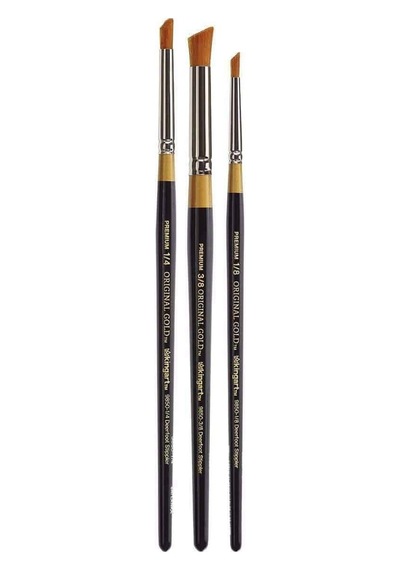 Orijinal Altın 9850 Serisi, Golden Taklon Deerfoot Stippler, 3'lü Set Siyah