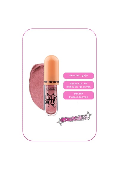 Callista One For All 06 Fairy Dreams Eyes & Lips & Cheeks Likit Göz Farı