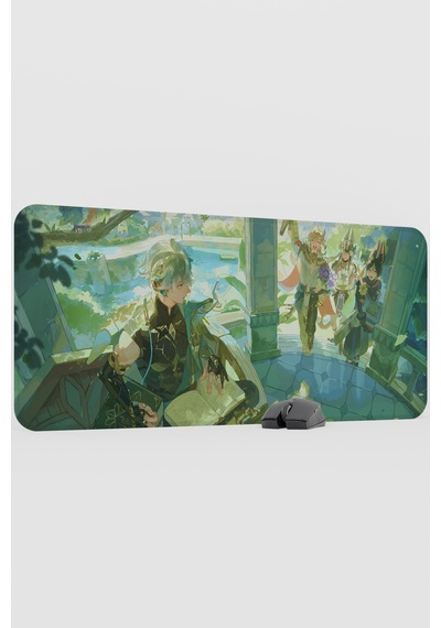 Alhaitham Genshin Impact Anime Gacha V5 - 90x40 Xxl Gaming Mouse Pad Fare Altlığı