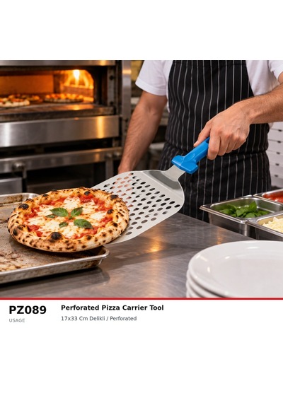 Fida Pizza Taşıma Küreği, Aparatı Delikli