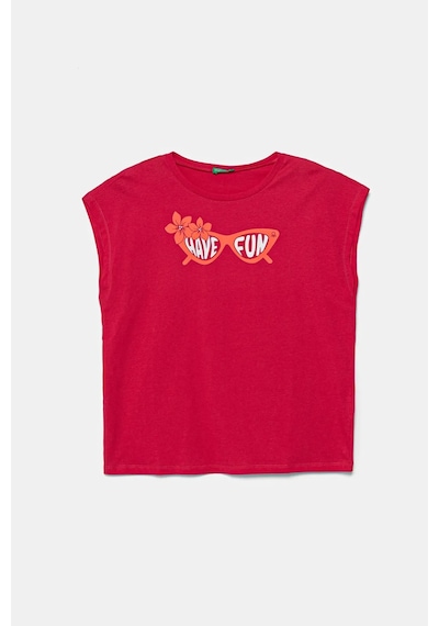 United Colors Of Benetton Kız Çocuk T Shirt 3jerc10pb Fuşya Fuşya