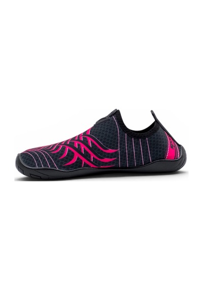Fifteen Z3419 Spıder Unisex Aqua Deniz Havuz Plaj Ayakkabısı Siyah - Fuşya