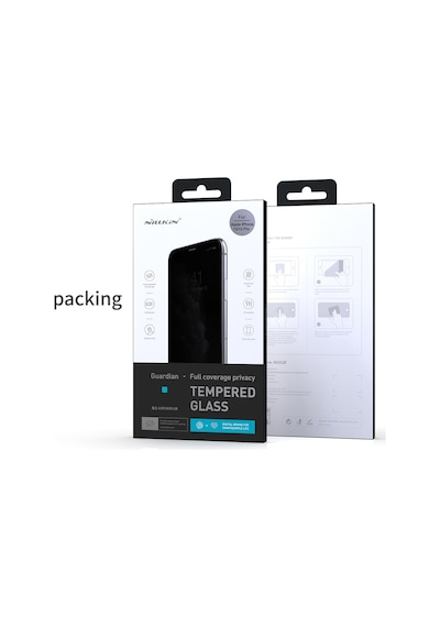 Nillkin Guardian Apple Uyumlu iPhone 14/13/13 Pro Hayalet Privacy Cam Ekran Koruyucu