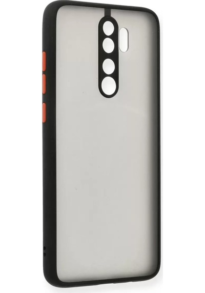 Newface Xiaomi Redmi Note 8 Pro Kılıf Montreal Silikon Kapak - Siyah