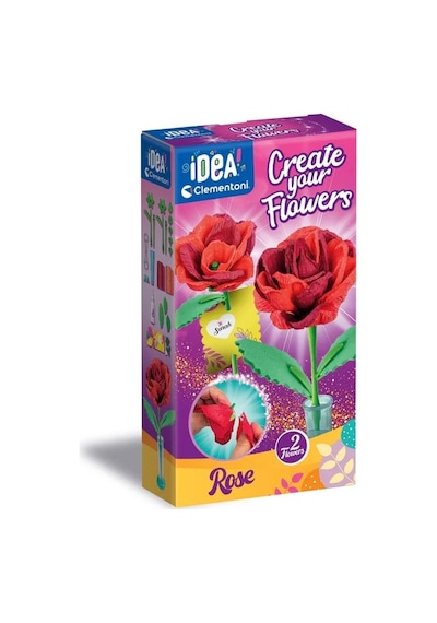 Idea Clemetoni - Çiçek Tasarıım Seti - Gül