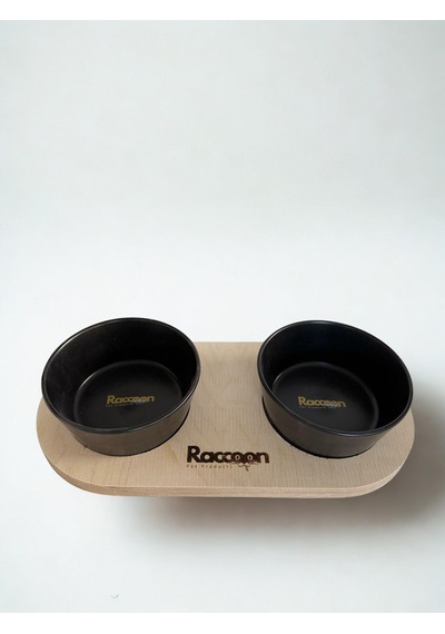 Raccoon Zeus 16 Cm Çift Tablalı Siyah