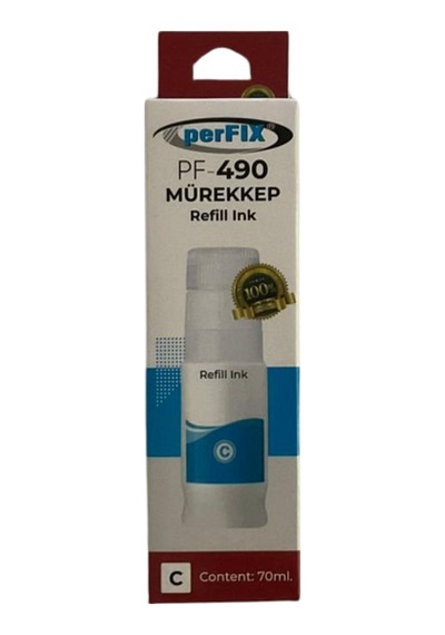 Perfıx Canon Pf Cgı-490c - Mavi 790 - 190 - Şişeli Mürekkep 70ml
