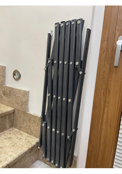 Rudu Akordiyon Çocuk - Pet Merdiven Güvenlik Kapısı 40-140 CM Arası Uzayabilen