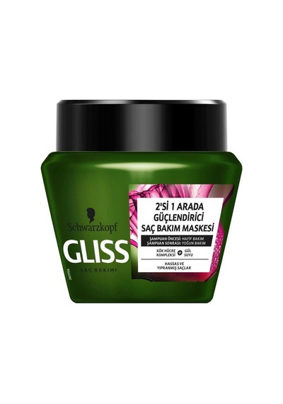 Gliss Bio Tech Saç Bakım Maskesi 3 x 300 ML