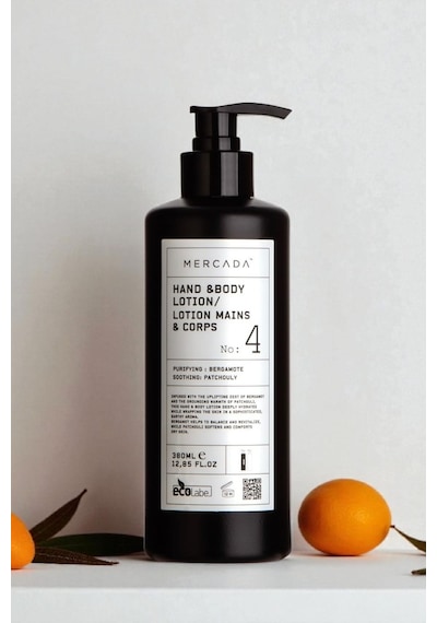 Mercada Siyah No 4 Purifying And Soothing Hand & Body Lotion 380 Ml Bergamot Ve Patçuli Özlü El Ve Vücut Losyonu