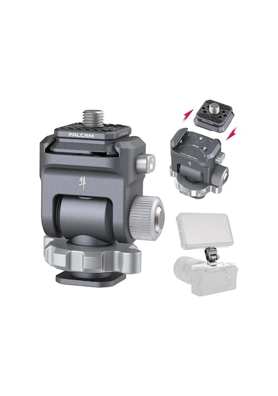 Falcam F22 Quick Release Cold Shoe Monitör Montajı