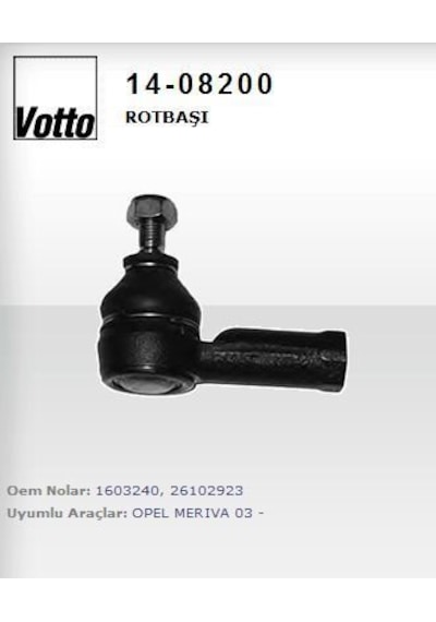 VOTTO 14-8200 Rot Başı Merıva 03-