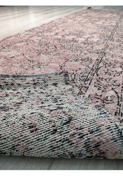 Türkmen Halı Vintage Mood 3201A Pudra 80X300 Cm Kilim