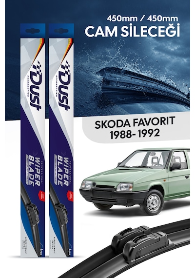 Skoda Favorit Silecek Takımı 1988-1992 Uyumlu 450mm/450mm