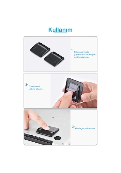 Laptop Tutucu Notebook Stand Katlanır Taşınabilir Tablet Stand