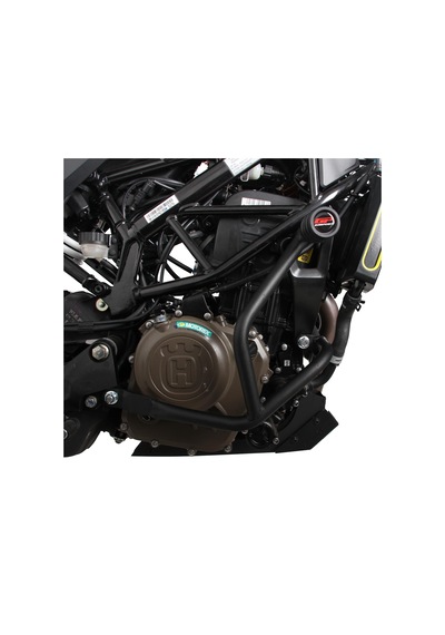 GP Kompozit  Husqvarna Svartpilen 125 / 250 2020-2023 Uyumlu Motor Koruma Demiri Siyah