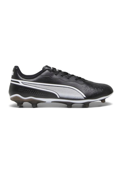 Puma King Match Fg/ag Erkek Futbol Krampon Siyah/beyaz
