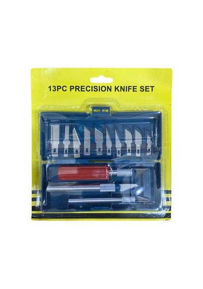 13 Parça Maket Bıçağı Ve Hassas Kesici Set Precision Knife Set