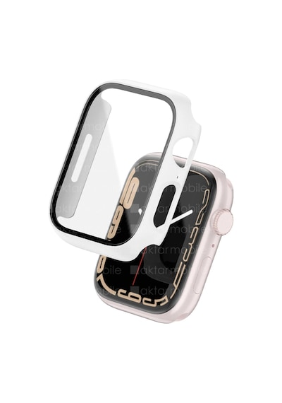 Apple Uyumlu  Watch 7-8-9 45 MM Ekran Koruyucu Kasa Koruma 360° Full Body